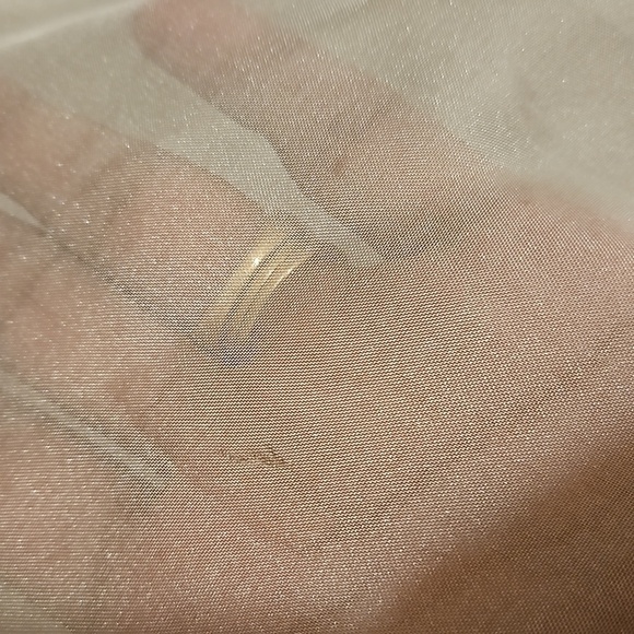 Bridal Gown Ivory Lace Wedding Dress Chiffon Train Beach Garden 58.5” Davi’s sz6 - Picture 15 of 16